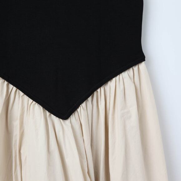 Ronny Kobo Collective Combo Drop Waist Midi Dress Size M - Picture 7 of 9